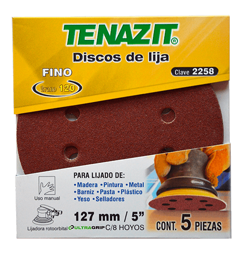 Disco de lija autoadherible antiestático grano Fino - GRUPODONPEDRO