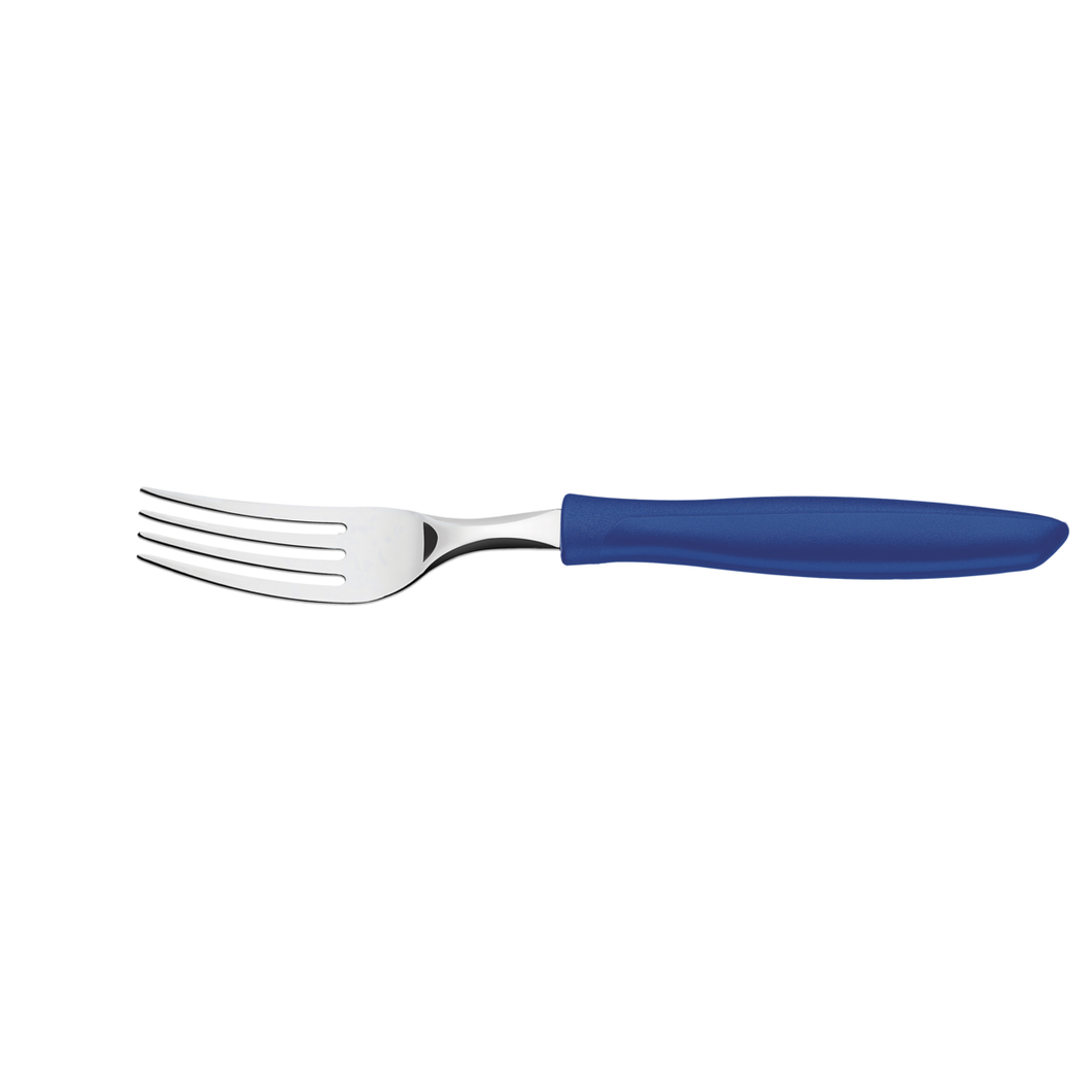 Tenedor de mesa plenus azul Tramontina