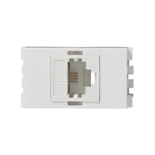 Toma telefónica rj11 de 4 hilos blanco Simon 25 plus