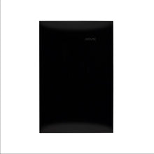 Placa ciega sin chasis negro ébano Simon 25 plus