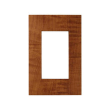 Placa de 3 módulos sin chasis madera roble Simon 25 plus