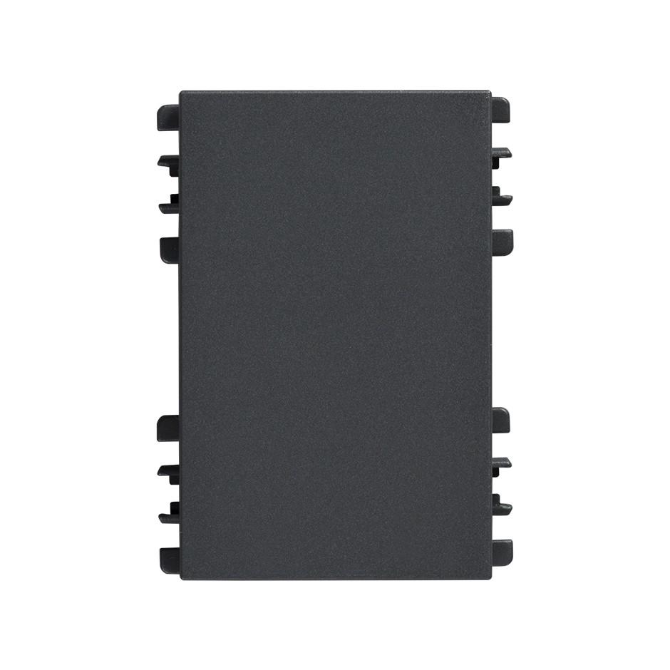 Tecla de 3 módulos grafito Simon 26