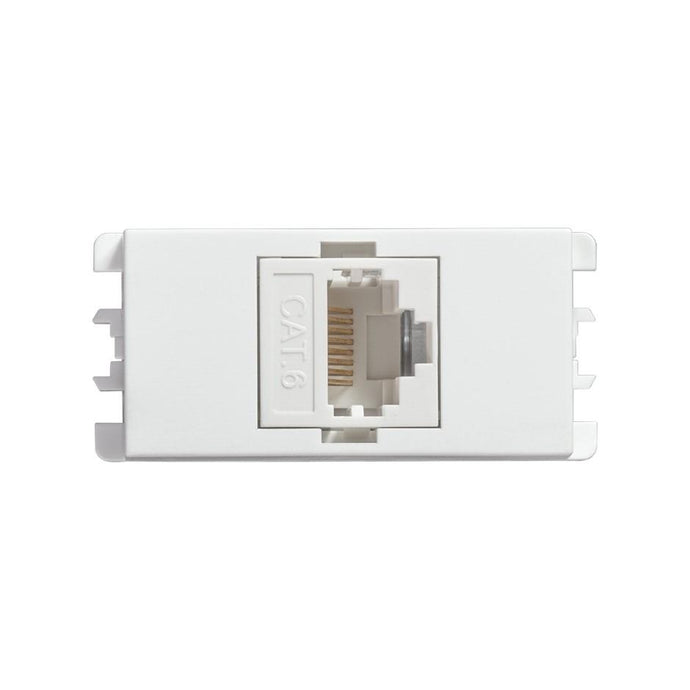 Toma informática rj45 cat 6e utp blanco Simon 26