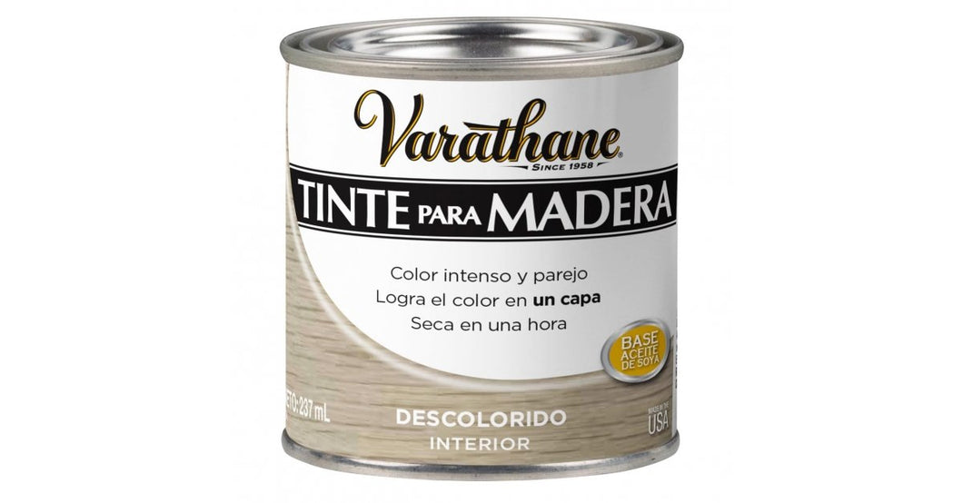 Tinte para madera Varathane Descolorido 237ml