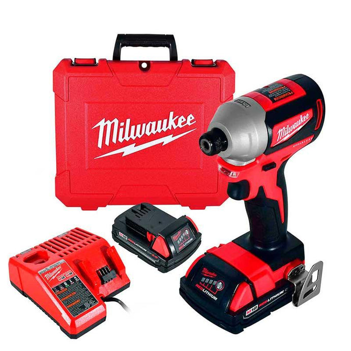 DESTORNILLADOR DE IMPACTO BRUSHLESS 1/4'' MILWAUKEE - GRUPODONPEDRO