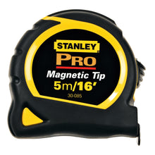 Cargar imagen en el visor de la galería, Flexometro pro punta magnetica doble cara 5m Stanley
