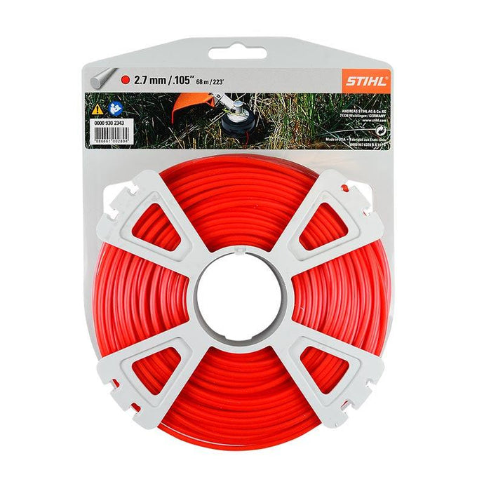 HILO DE CORTE NYLON 68 M X 2.7 MM STIHL - GRUPODONPEDRO