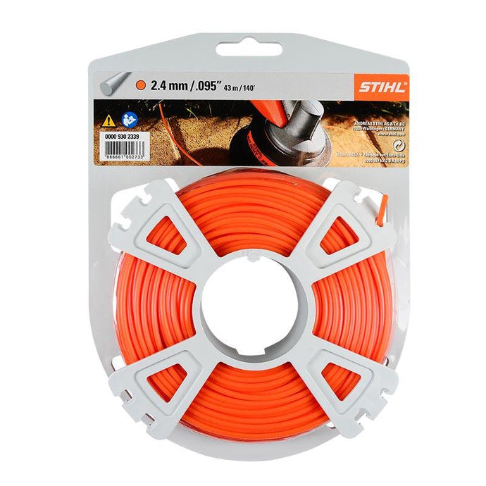 HILO DE CORTE REDONDO NAYLON 2.4mm - 43 METROS STIHL - GRUPODONPEDRO