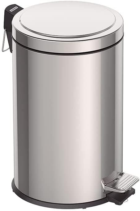 CESTO DE BASURA 12LT TRAMONTINA ACERO INOX - GRUPODONPEDRO