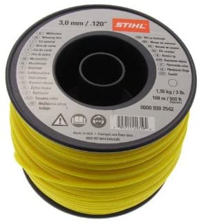 Carrete de hilo de corte para desbrozadora 3mm x 168m amarillo Stihl