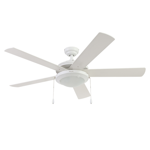 Ventilador Vendaval Coolfan aspas reversibles blanco maple de 52''
