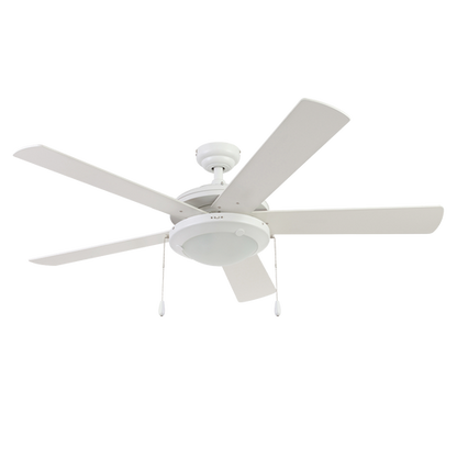 Ventilador Vendaval Coolfan aspas reversibles blanco maple de 52''