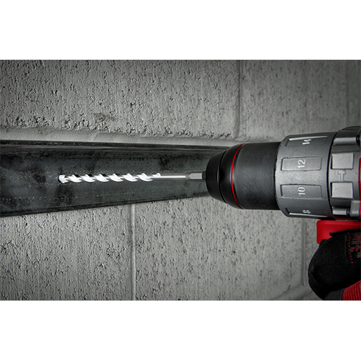 Broca de carburo materiales multiples shockwave 1/4'' Milwaukee