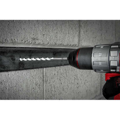 Broca de carburo materiales multiples shockwave 1/4'' Milwaukee