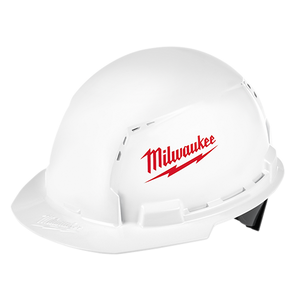 Casco de seguridad con ventilacion blanco Milwaukee