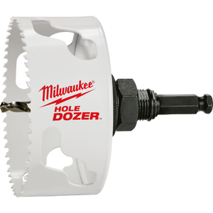 Sierra perforadora bimetalica hole dozer de 4 - 3/8'' Milwaukee