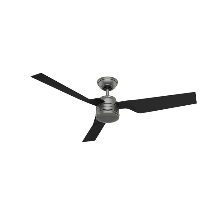 Ventilador para exteriores cabo frio negro y plata de 52'' Hunter