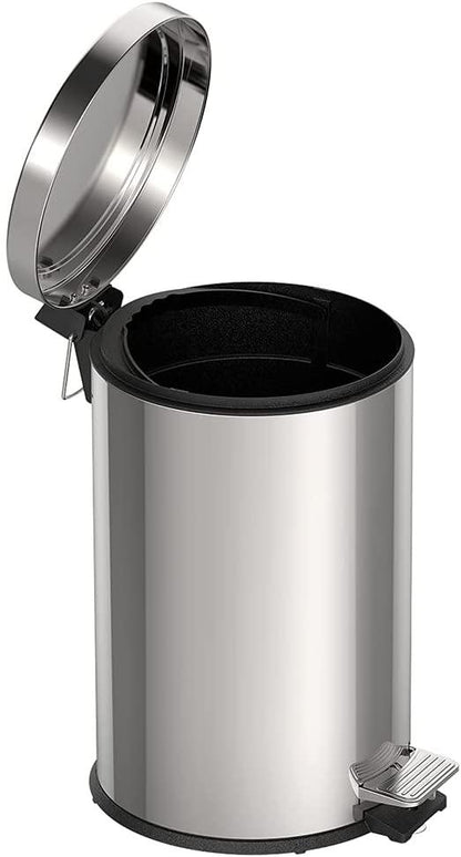 CESTO DE BASURA 12LT TRAMONTINA ACERO INOX - GRUPODONPEDRO