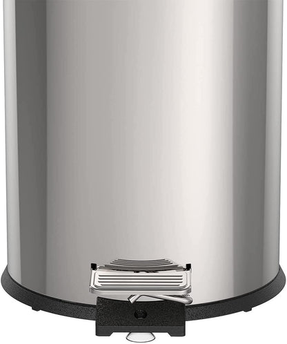 CESTO DE BASURA 12LT TRAMONTINA ACERO INOX - GRUPODONPEDRO