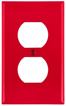 Placa duplex roja 80703-r