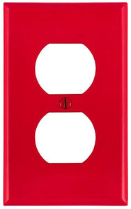 Placa duplex roja 80703-r