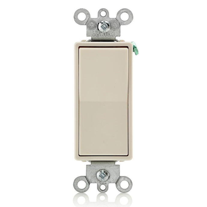 APAGADOR LEVITON DECORA 4 VIAS ALMENDRA 5604-02T - GRUPODONPEDRO