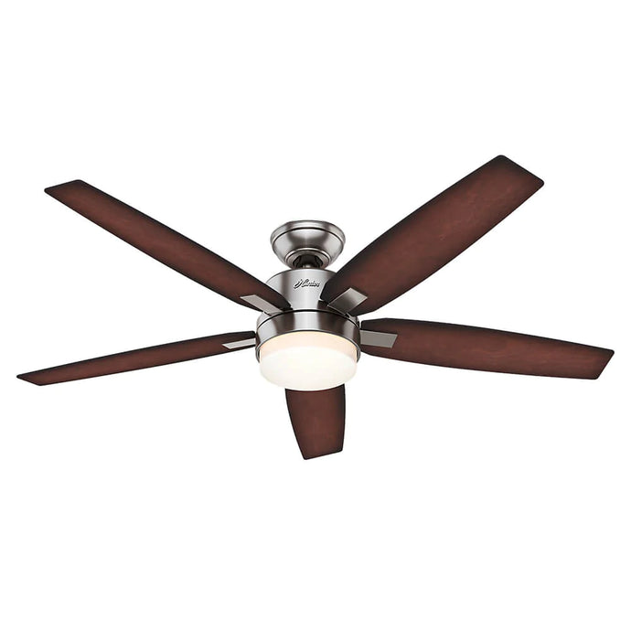 Ventilador de techo windemere caoba de 54'' Hunter