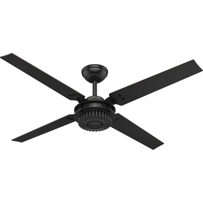 Ventilador para exteriores chronicle negro mate de 54'' Hunter