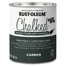 Load image into Gallery viewer, Pintura chalked carbon para muebles 887ml
