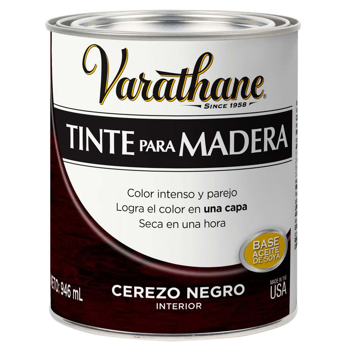 Tinte para madera interior cerezo negro 946ml