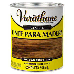 Tinte para madera Varathane classic roble rustico 946ml