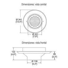 COLADERA PARA EXTERIOR REDONDA CON CAMPANA HELVEX - GRUPODONPEDRO