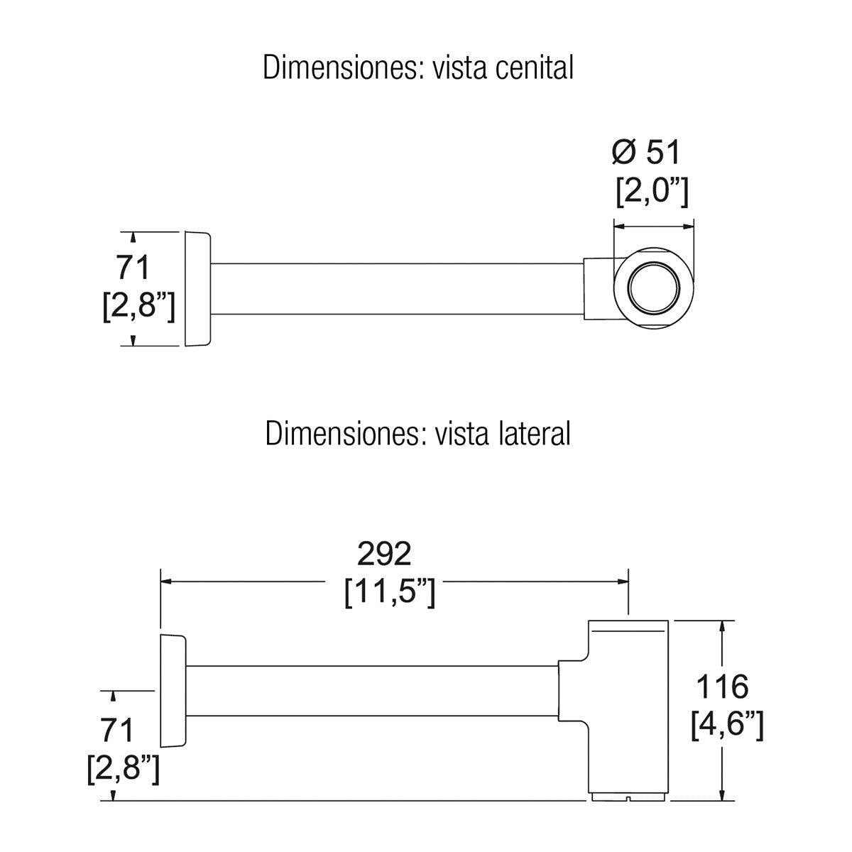 CESPOL PARA LAVABO ACABADO SATÍN HELVEX TV-017-S - GRUPODONPEDRO