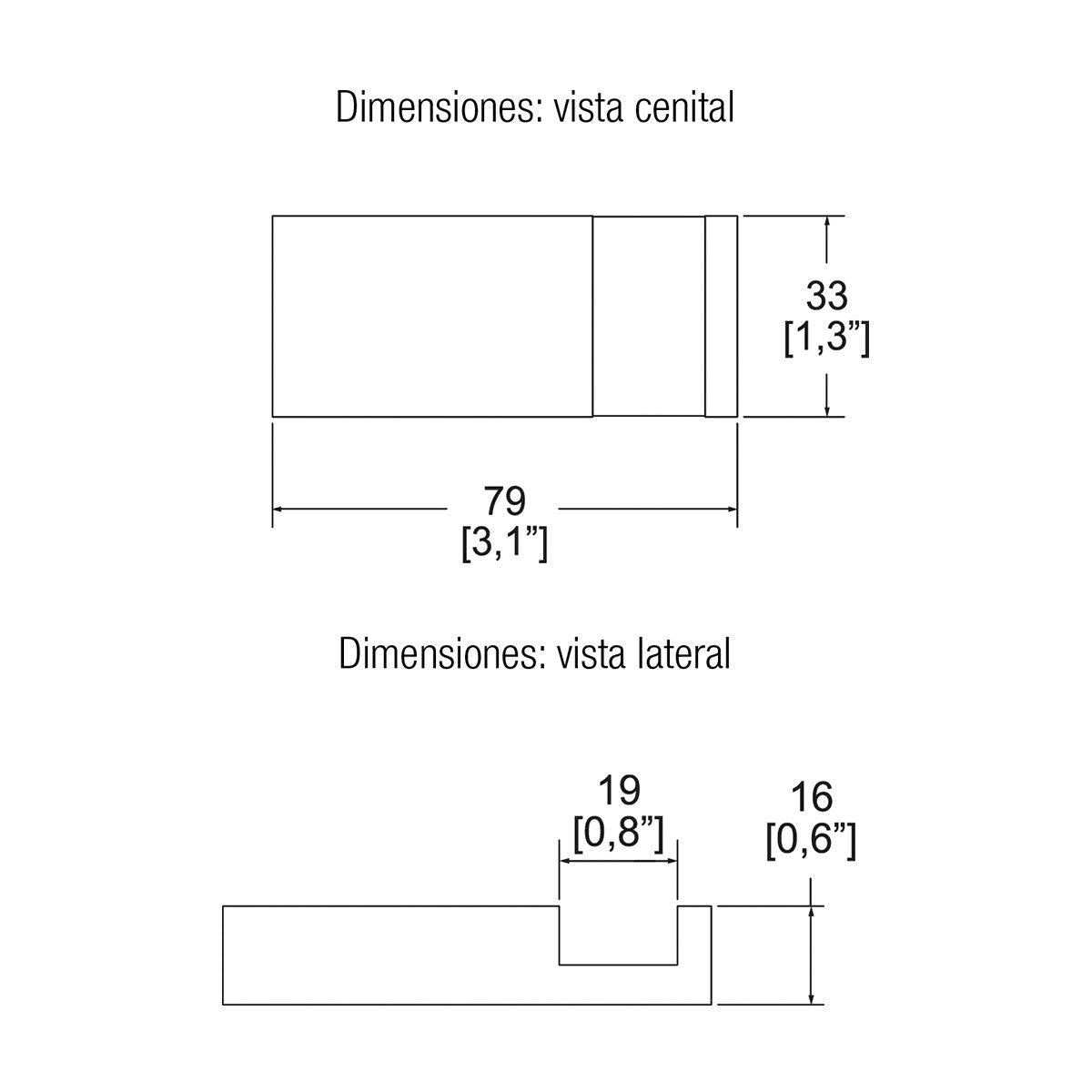 GANCHO SENCILLO PREMIER EBANO HELVEX - GRUPODONPEDRO