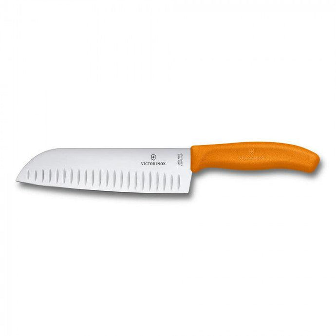 CUCHILLO SANTOKU NARANJA 17CM VICTORINOX - GRUPODONPEDRO