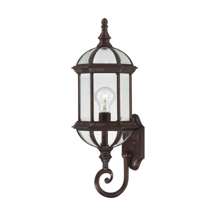 FAROL EXTERIOR BOXWOOD 22'' SATCO BRONCE RUSTICO - GRUPODONPEDRO