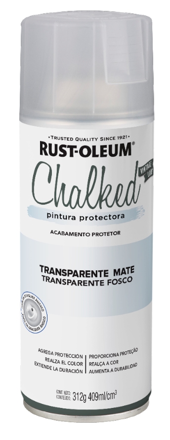 Pintura protectora en aerosol transparente mate 312g