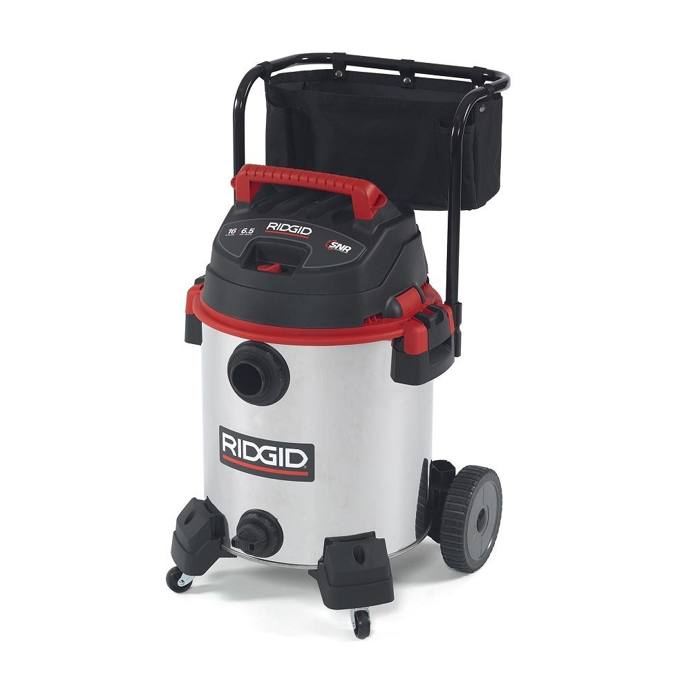 Aspiradora para solidos y liquidos 16 galones 6.5Hp Ridgid