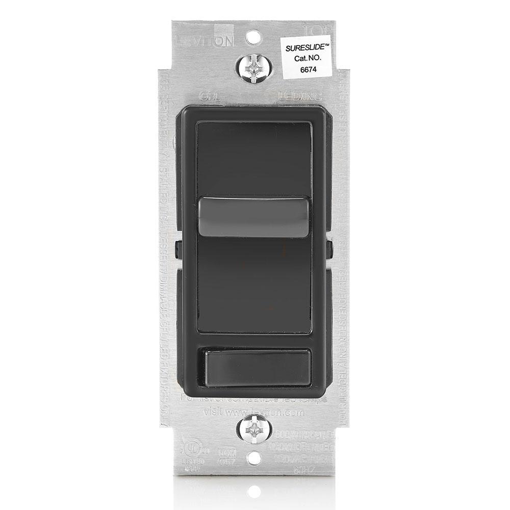 DIMMER DESLIZABLE 600W LEVITON 06674-P0E - GRUPODONPEDRO