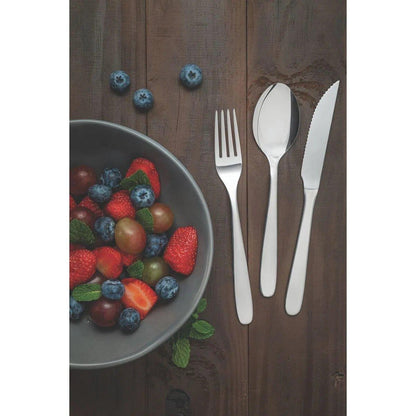 JUEGO DE CUBIERTOS HAVAÍ DE 24 PZAS TRAMONTINA DE ACERO INOX - GRUPODONPEDRO