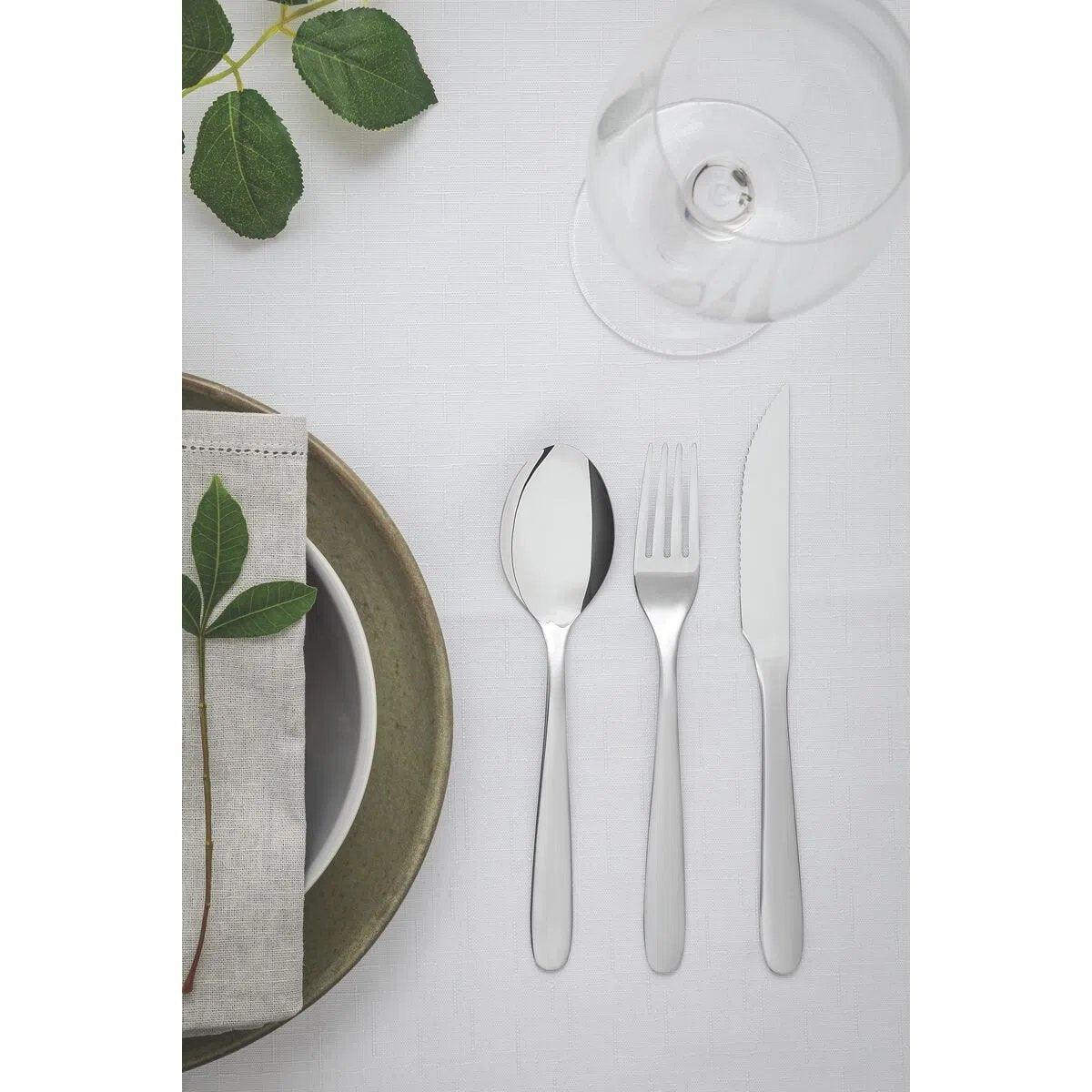 JUEGO DE CUBIERTOS HAVAÍ DE 24 PZAS TRAMONTINA DE ACERO INOX - GRUPODONPEDRO