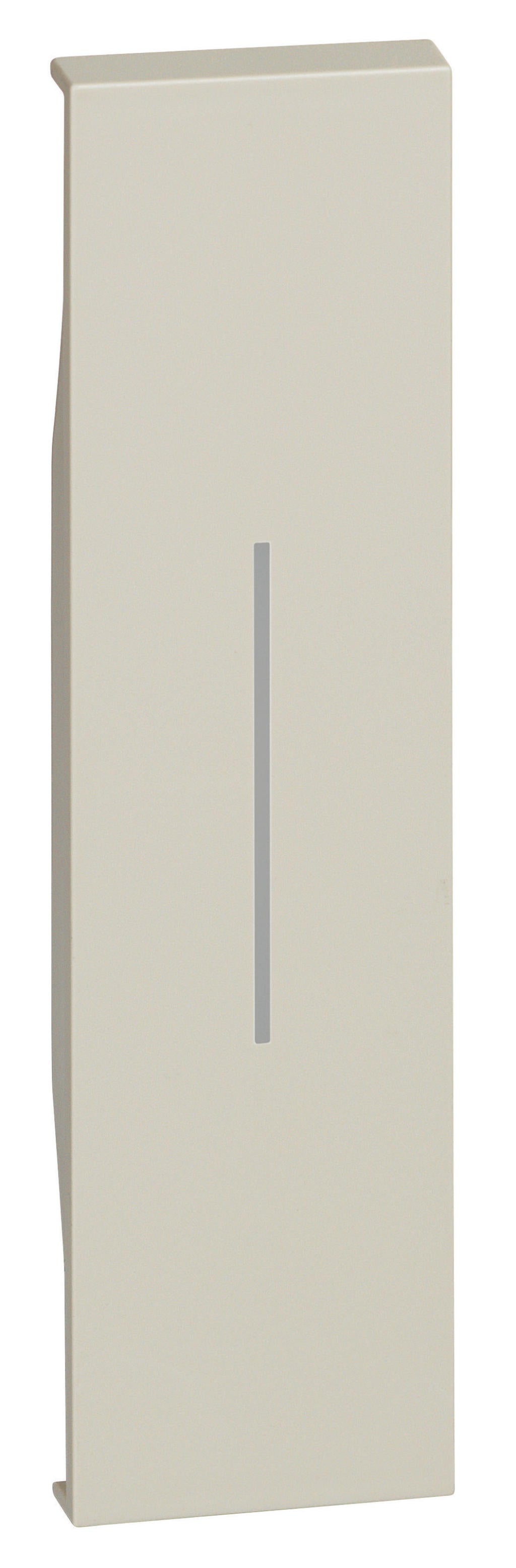 Cubretecla 1 modulo color arena livingnow Bticino