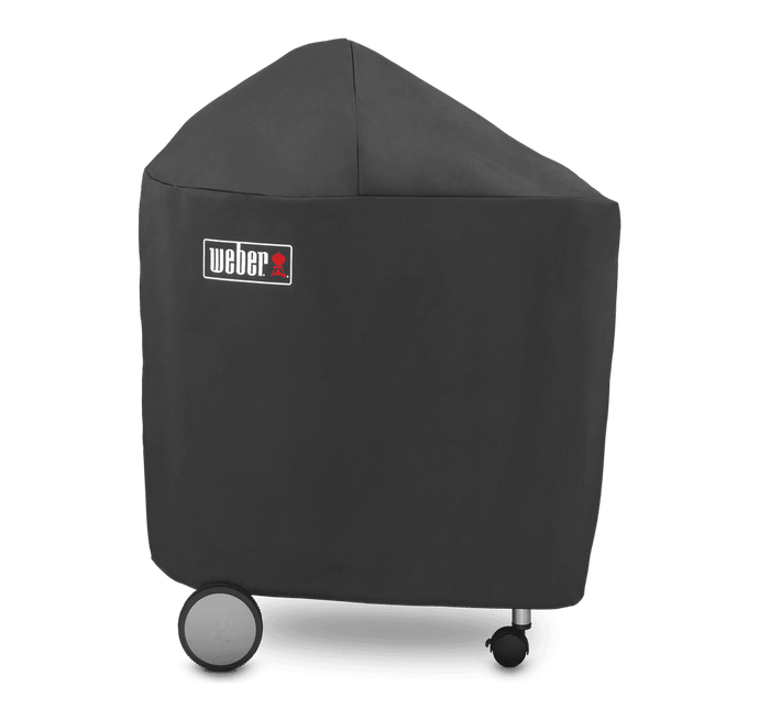 FUNDA PARA ASADORES PREMIUM DE 22'' CON MESA PLEGABLE WEBER - GRUPODONPEDRO