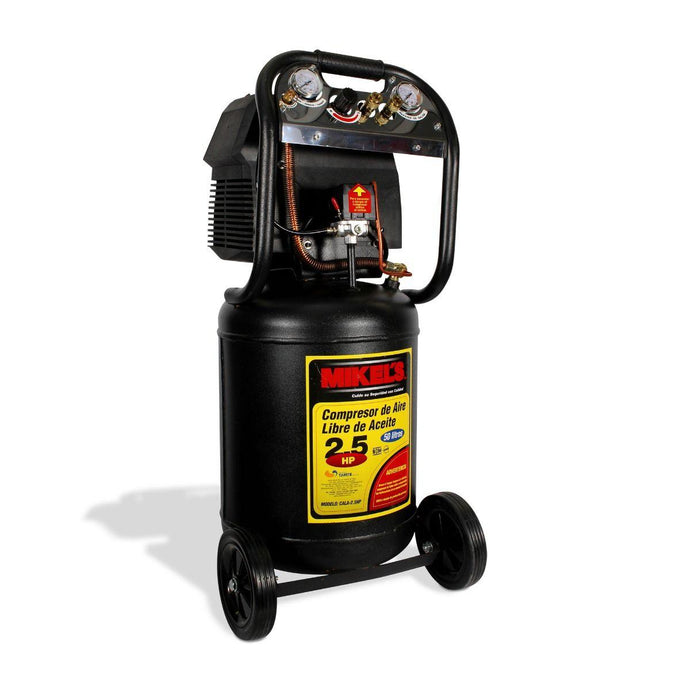 COMPRESOR DE AIRE 2.5HP (50 lts) LIBRE DE ACEITE - GRUPODONPEDRO