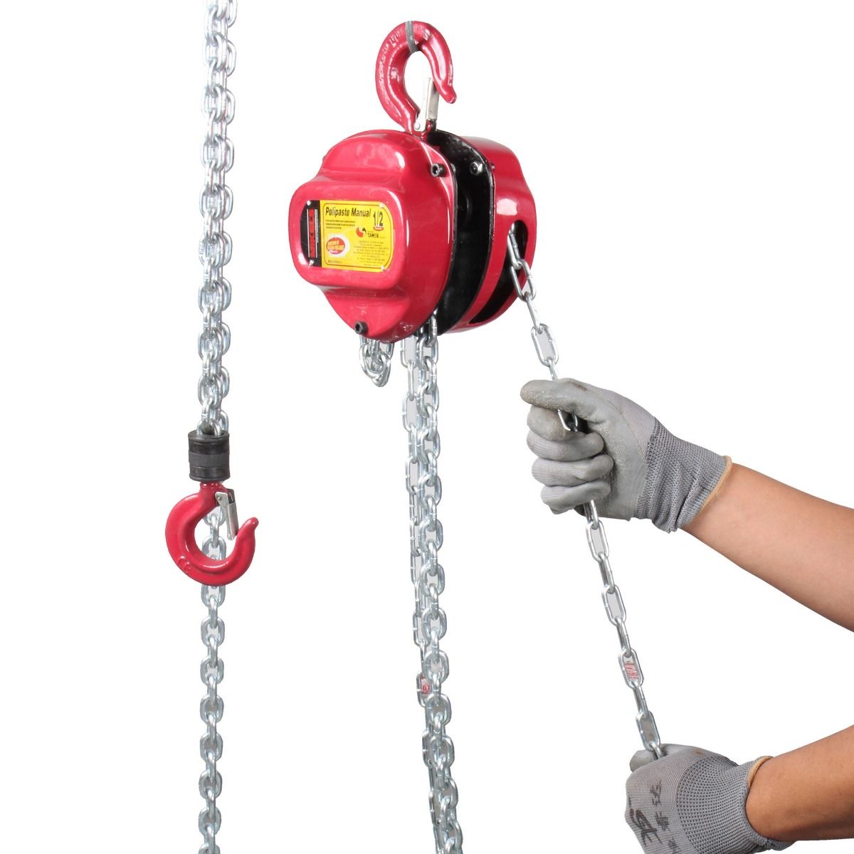 Polipasto manual 500kg 3m