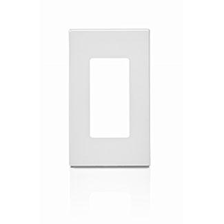 Placa decora plus 1 unididad blanco