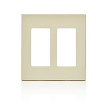 Placa decora 2 modulos almendra 80309-0st