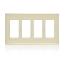 Placa decora 4 unidades almendra