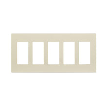 Placa decora 5 unidades almendra