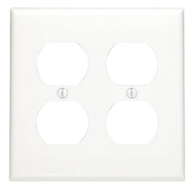 Placa para contacto duplex 80716-w